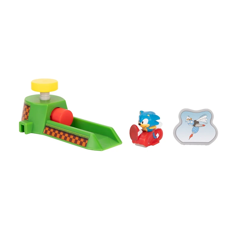 Sonic the Hedgehog: Go-Go Racers Mini Launcher Wave 2 - Assortment – One Variation Chosen at Random