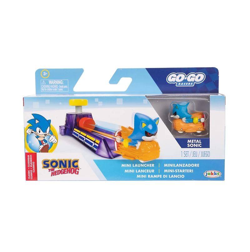 Sonic the Hedgehog: Go-Go Racers Mini Launcher Wave 2 - Assortment – One Variation Chosen at Random