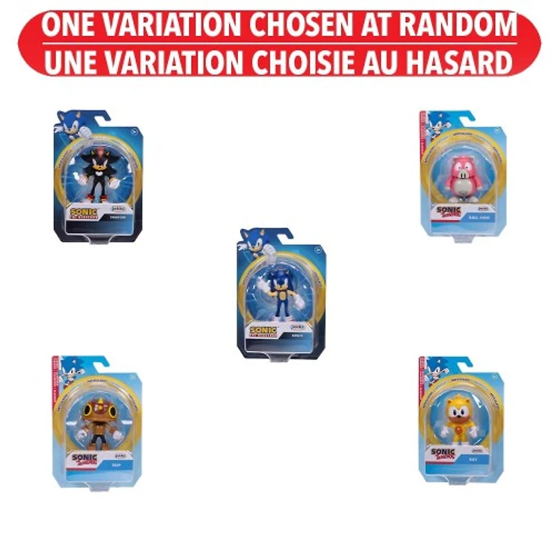 Sonic the Hedgehog 2.5" Figure Wave 22  – One Variation Chosen at Random