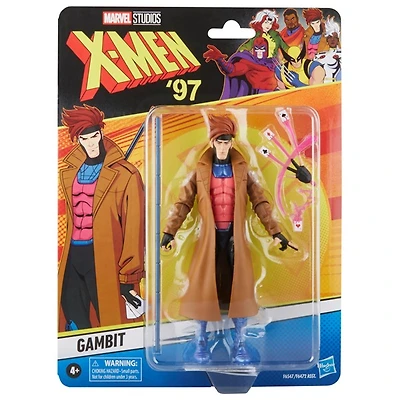 Hasbro Marvel Legends Series Gambit, X-Men ‘97 Collectible 6-Inch Action Figure 
