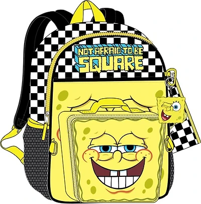 SpongeBob Face Kids 5 Piece Backpack 