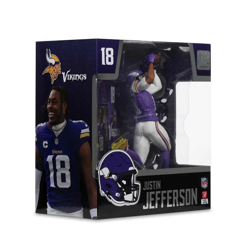 Justin Jefferson (Minnesota Vikings) NFL 7-Inch Posed Figure McFarlane's SportsPicks 