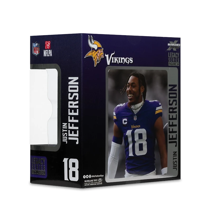 Justin Jefferson (Minnesota Vikings) NFL 7-Inch Posed Figure McFarlane's SportsPicks 