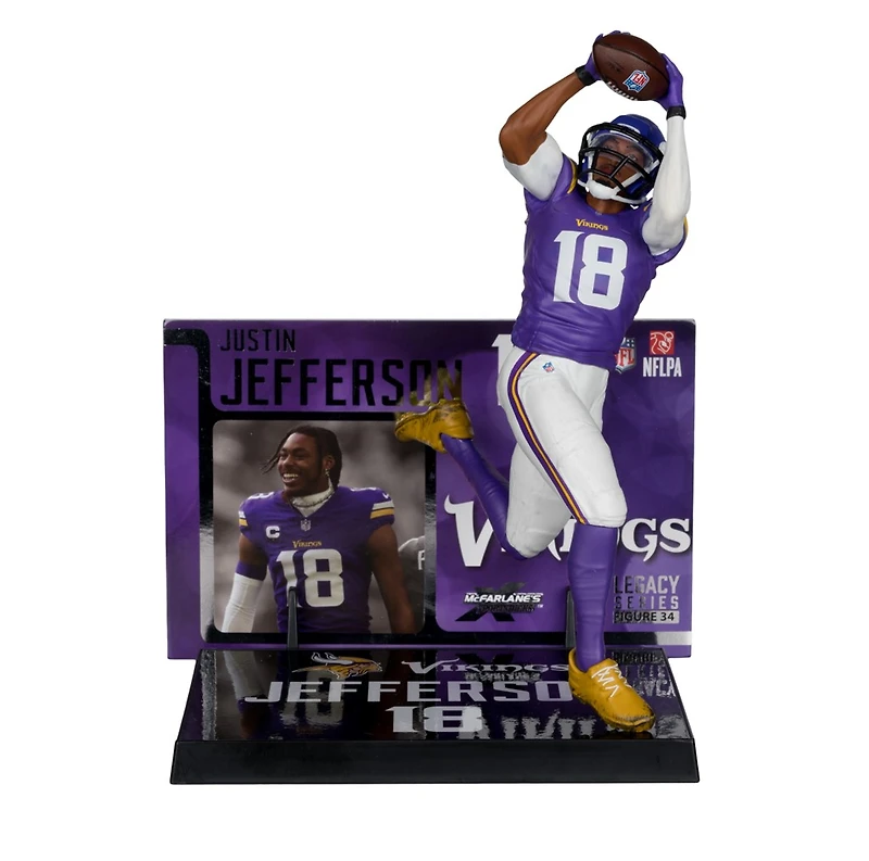 Justin Jefferson (Minnesota Vikings) NFL 7-Inch Posed Figure McFarlane's SportsPicks 