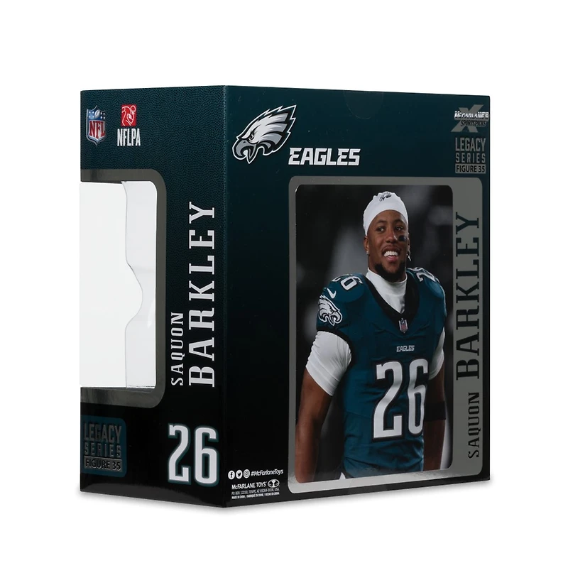 Saquon Barkley (Philadelphia Eagles) NFL 7-Inch Posed Figure McFarlane's SportsPicks 
