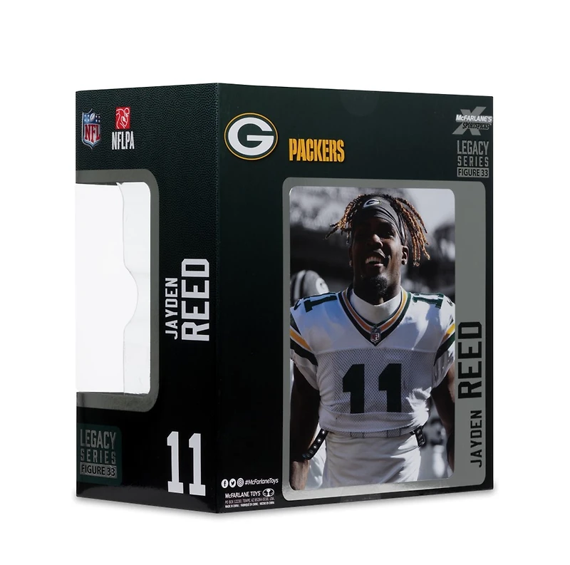 Jayden Reed (Green Bay Packers) NFL 7-Inch Posed Figure McFarlane's SportsPicks 