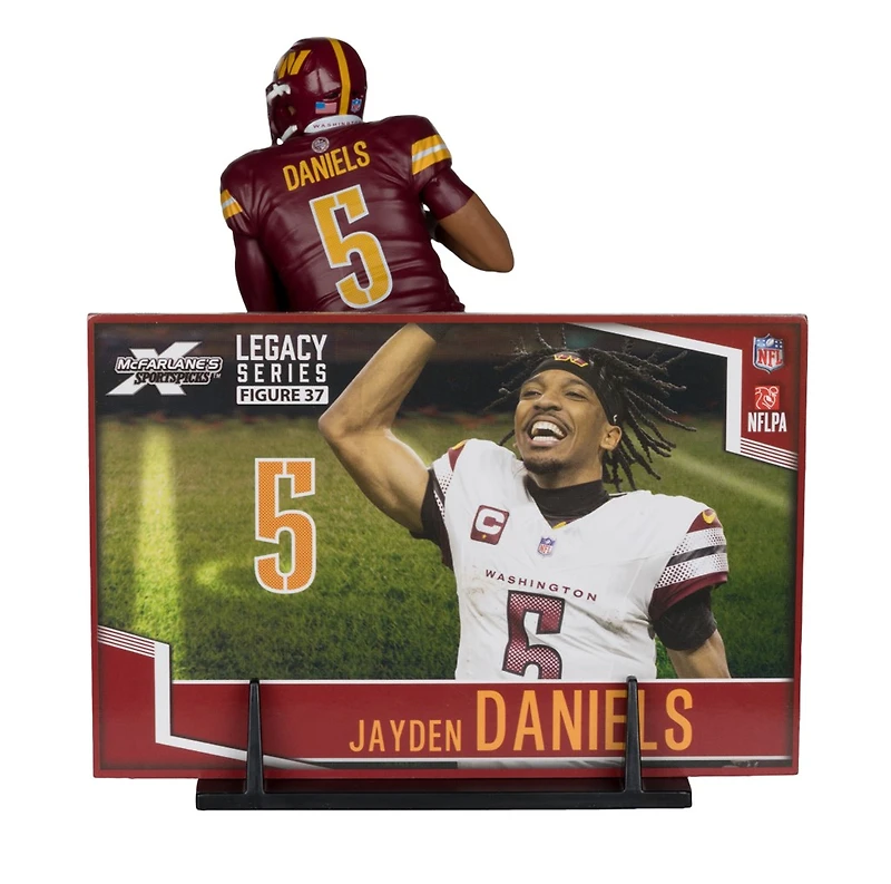 Jayden Daniels (Washington Commanders) NFL 7-Inch Posed Figure McFarlane's SportsPicks 