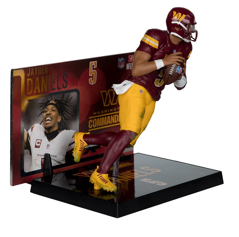 Jayden Daniels (Washington Commanders) NFL 7-Inch Posed Figure McFarlane's SportsPicks