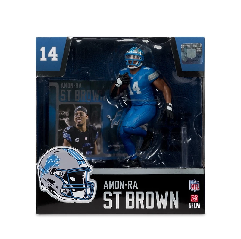 Amon-Ra St. Brown (Detroit Lions) NFL 7-Inch Posed Figure McFarlane's SportsPicks 
