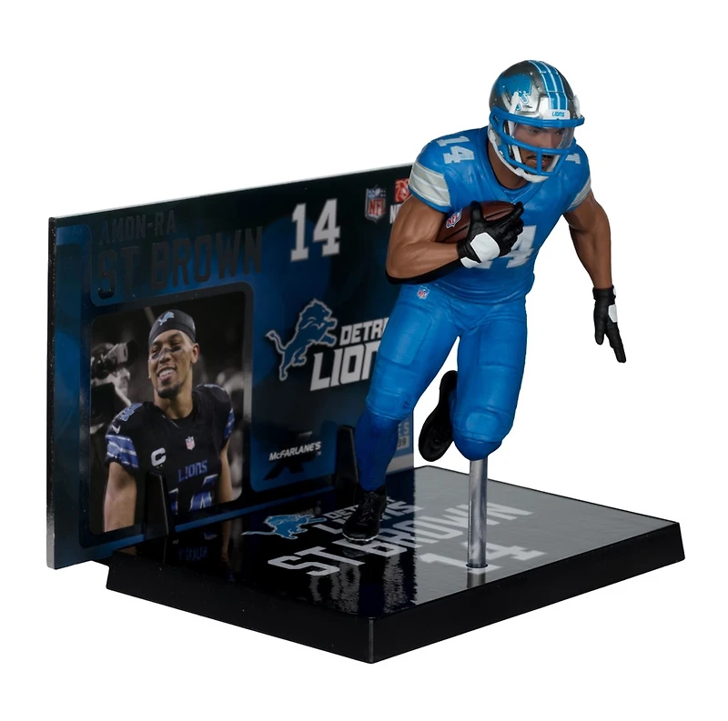 Amon-Ra St. Brown (Detroit Lions) NFL 7-Inch Posed Figure McFarlane's SportsPicks 