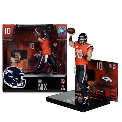 Bo Nix (Denver Broncos) NFL 7-Inch Posed Figure McFarlane's SportsPicks 