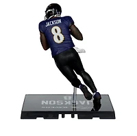 Lamar Jackson (Baltimore Ravens) (Alternate Jersey) NFL 7-Inch Posed Figure McFarlane's SportsPicks 