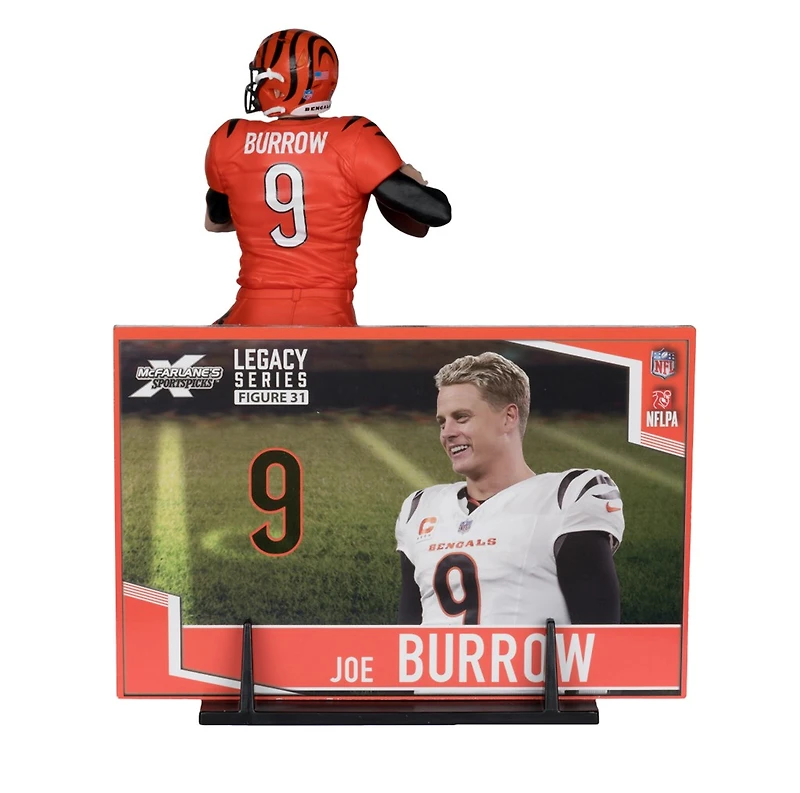 Joe Burrow (Cincinnati Bengals) (Alternate Jersey) NFL 7-Inch Posed Figure McFarlane's SportsPicks 