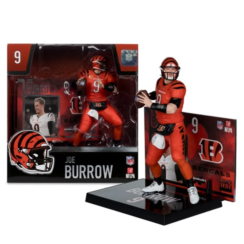 Joe Burrow (Cincinnati Bengals) (Alternate Jersey) NFL 7-Inch Posed Figure McFarlane's SportsPicks 
