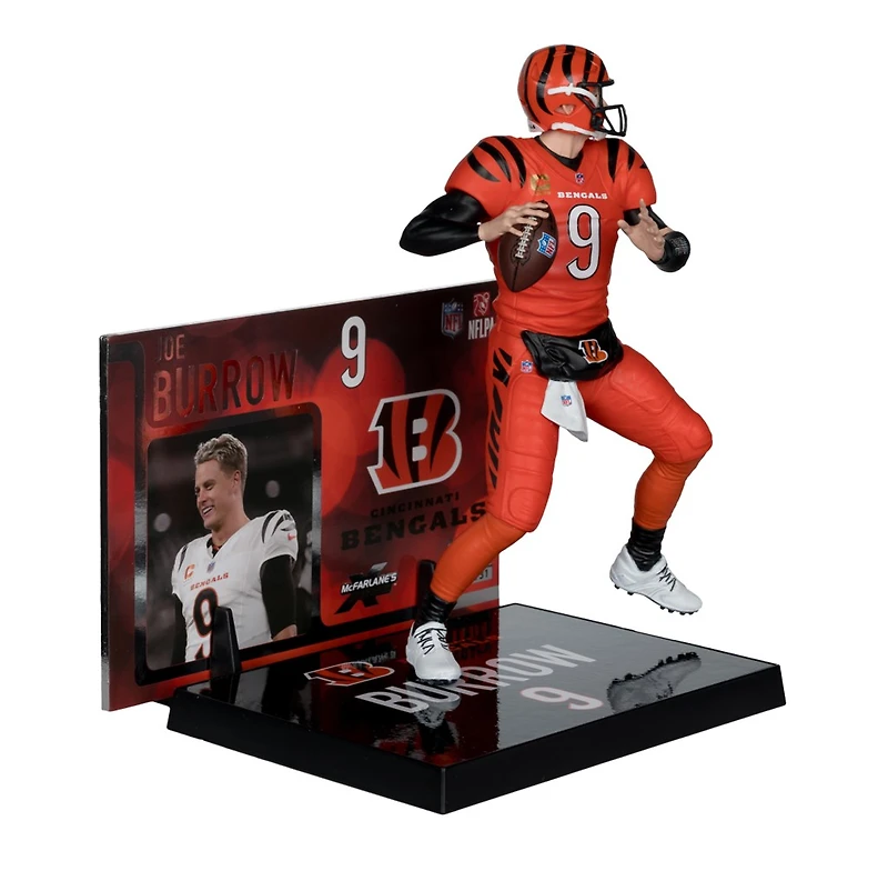 Joe Burrow (Cincinnati Bengals) (Alternate Jersey) NFL 7-Inch Posed Figure McFarlane's SportsPicks 