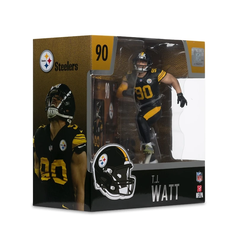 T.J. Watt (Pittsburgh Steelers) NFL 7-Inch Posed Figure McFarlane's SportsPicks 