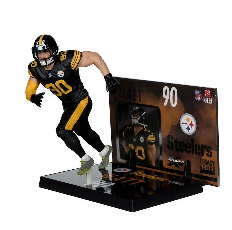 T.J. Watt (Pittsburgh Steelers) NFL 7-Inch Posed Figure McFarlane's SportsPicks 