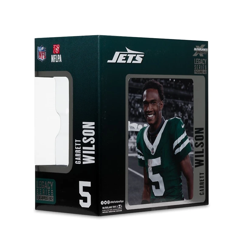 Garrett Wilson (New York Jets) NFL 7-Inch Posed Figure McFarlane's SportsPicks 