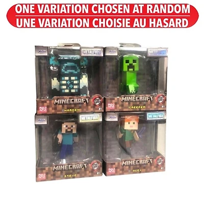 Minecraft 2.5 Inch Wave 3 Metal Figure Assorted – One Variation Chosen at Random