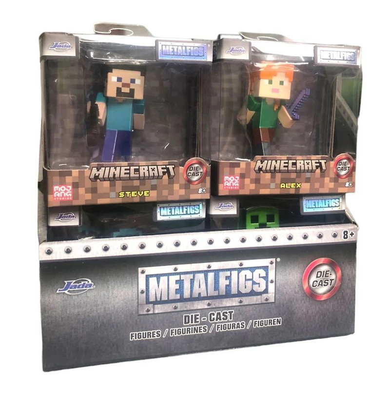 Minecraft 2.5 Inch Wave 3 Metal Figure Assorted – One Variation Chosen at Random