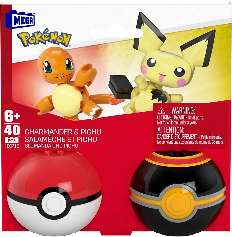 Mega Pokémon Pokeball - 2 Pack (Assortment) – One Variation Chosen at Random