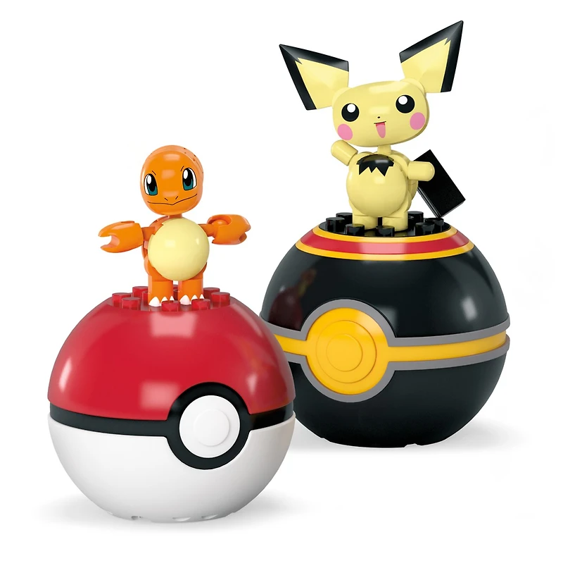 Mega Pokémon Pokeball - 2 Pack (Assortment) – One Variation Chosen at Random