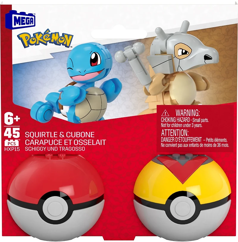 Mega Pokémon Pokeball - 2 Pack (Assortment) – One Variation Chosen at Random