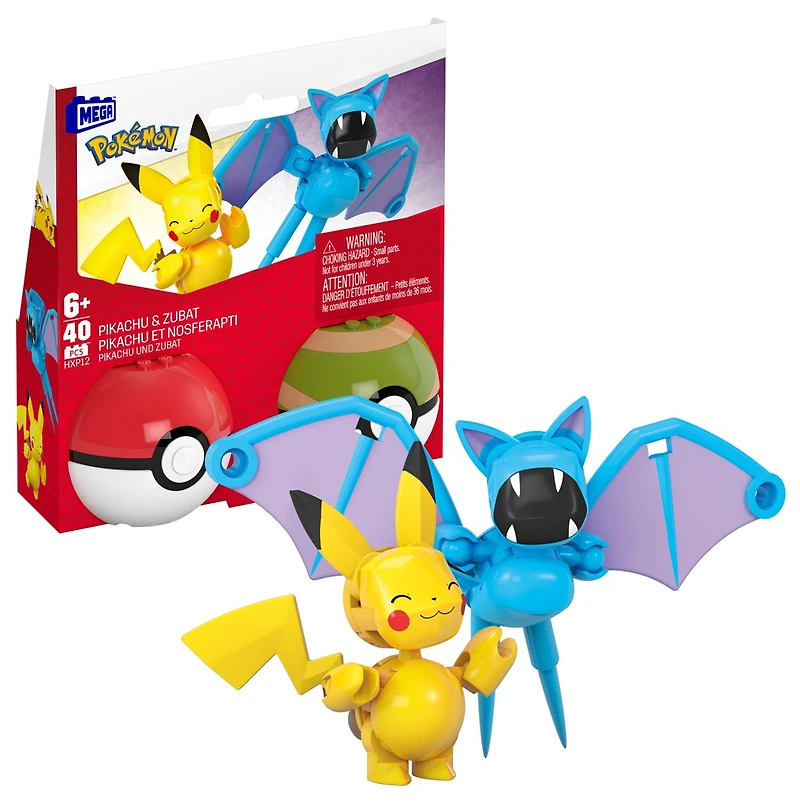 Mega Pokémon Pokeball - 2 Pack (Assortment) – One Variation Chosen at Random