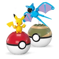 Mega Pokémon Pokeball - 2 Pack (Assortie) – Une variation choisie au hasard