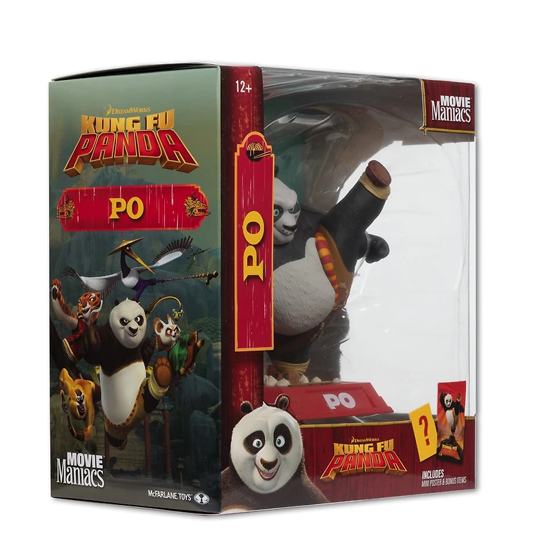 Po (Kung Fu Panda) 6in Posed Figure 
