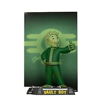 Fallout Vault Boy Glow In The Dark Edition Gold Label 5-Inch Posed Figure 