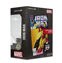 Marvel Iron Man 1:6th Scale Collectible with Scene & Comic (Iron Man #256) 