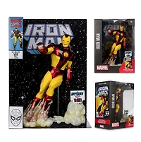 Marvel Iron Man 1:6th Scale Collectible with Scene & Comic (Iron Man #256) 