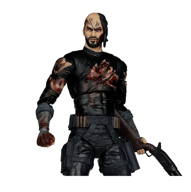 BRZRKR B 7-Inch Deluxe Action Figure with McFarlane Toys Digital Collectible 