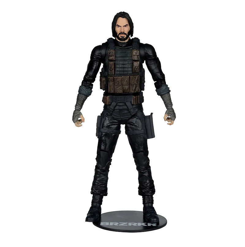BRZRKR B 7-Inch Deluxe Action Figure with McFarlane Toys Digital Collectible 