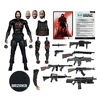 BRZRKR B 7-Inch Deluxe Action Figure with McFarlane Toys Digital Collectible 