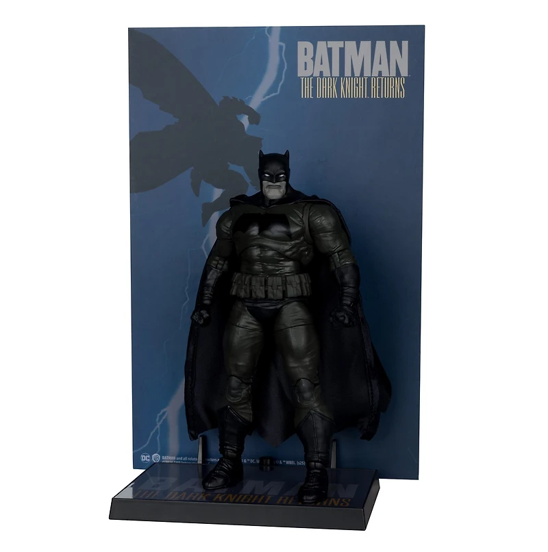 DC Multiverse Batman (The Dark Knight Returns) Gold Label 7in Action Figure McFarlane Cover Recreations