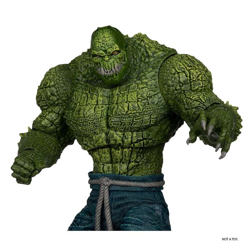 DC Multiverse The Grim Knight vs Killer Croc (Dark Multiverse) 7-Inch Figure and Mega Figure