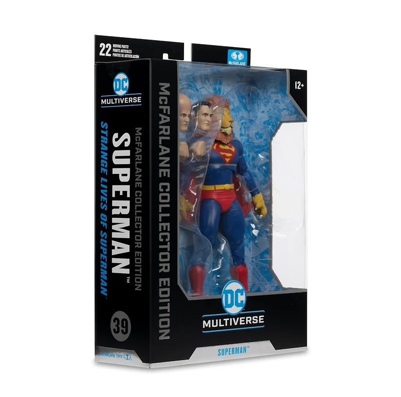 DC Multiverse Superman (Strange Lives of Superman) 7-Inch Action Figure  McFarlane Collector Edition #39