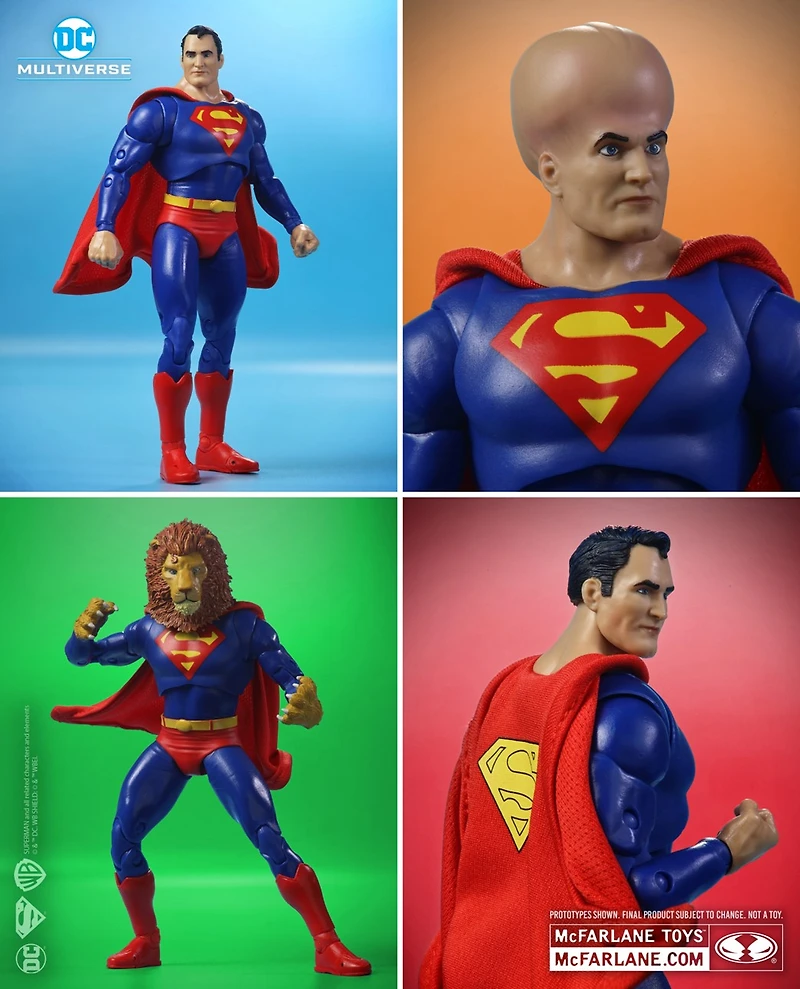 DC Multiverse Superman (Strange Lives of Superman) 7-Inch Action Figure  McFarlane Collector Edition #39