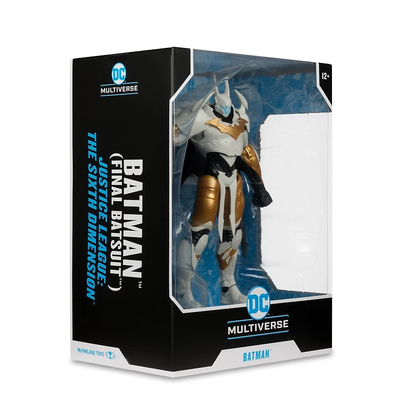 DC Multiverse Batman Final Batsuit (Justice League: The Sixth Dimension) Mega Figure 