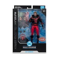 DC Multiverse Guy Gardner (Red Lantern) 7-Inch Action Figure McFarlane Collector Edition #37 (Red Platinum Edition)