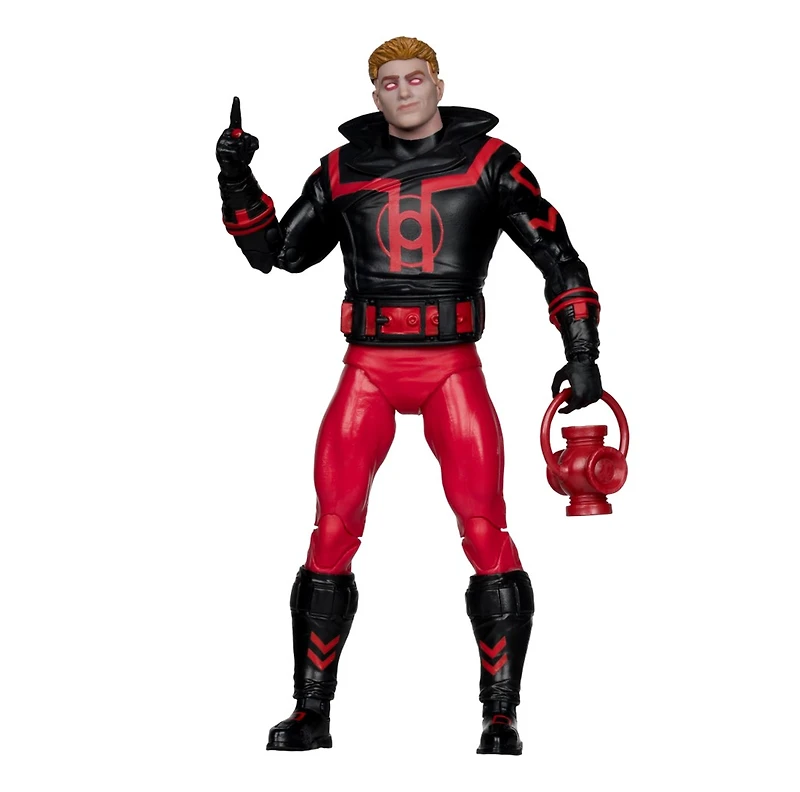 DC Multiverse Guy Gardner (Red Lantern) 7-Inch Action Figure McFarlane Collector Edition #37 (Red Platinum Edition)