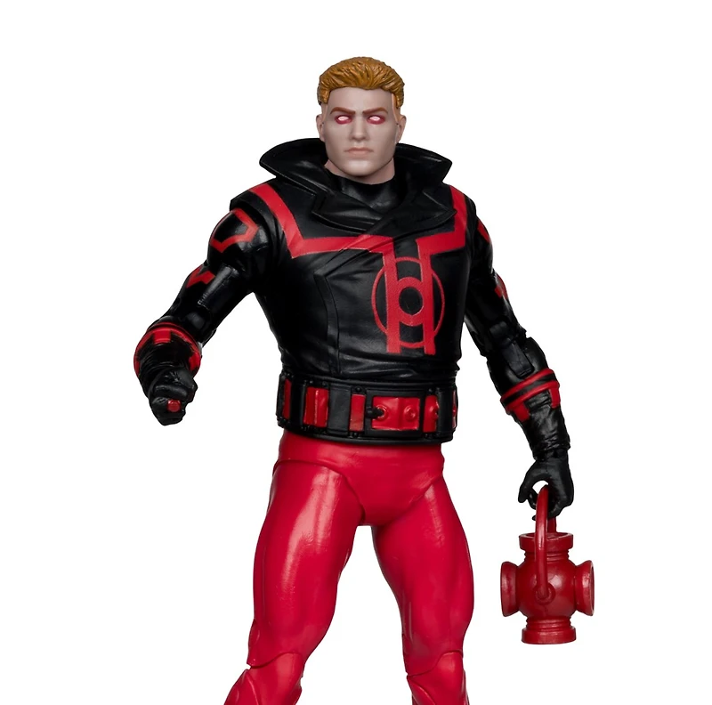 DC Multiverse Guy Gardner (Red Lantern) 7-Inch Action Figure McFarlane Collector Edition #37 (Red Platinum Edition)