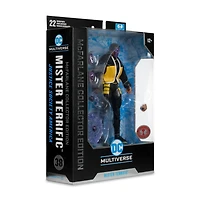 DC Multiverse Mister Terrific (Justice Society of America) 7-Inch Action Figure McFarlane Collector Edition #38 (Red Platinum Edition)