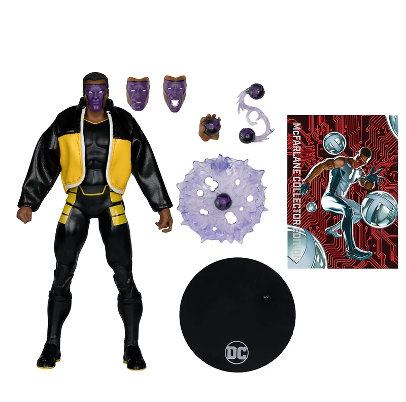 DC Multiverse Mister Terrific (Justice Society of America) 7-Inch Action Figure McFarlane Collector Edition #38 (Red Platinum Edition)