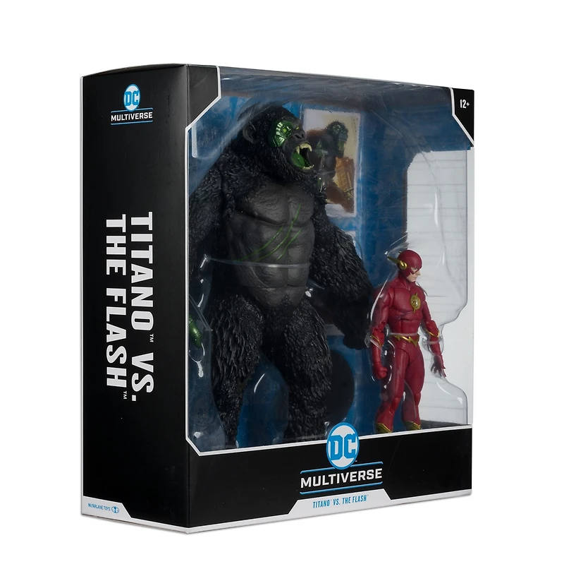 DC Multiverse Titano vs The Flash 2 Pack 