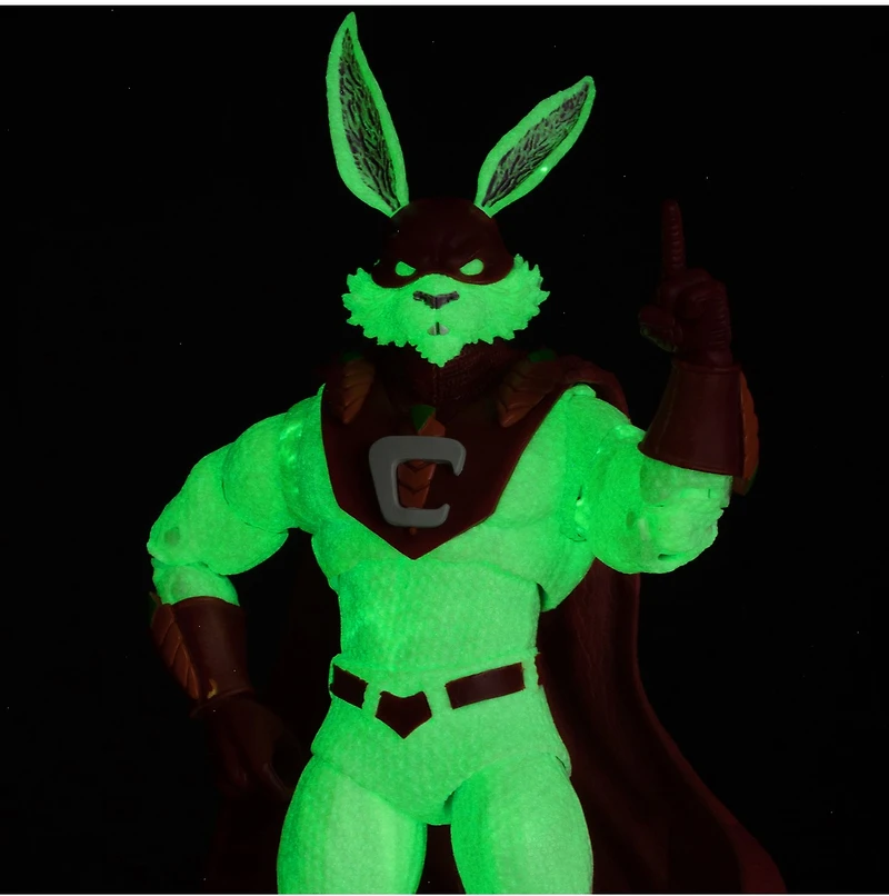 DC Multiverse Captain Carrot (Justice League Incarnate) Glow In The Dark Edition Gold Label 7-Inch Action Figure