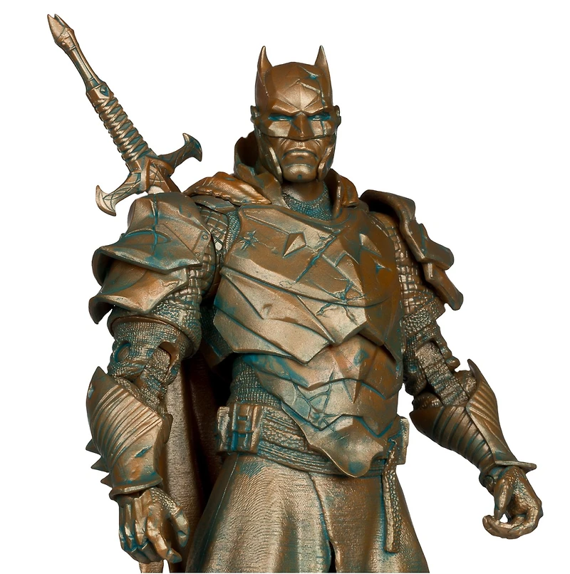 DC Multiverse Batman (Dark Knights of Steel) Patina Edition Gold Label 7-Inch Action Figure 