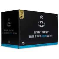 DC Multiverse Batman Year Two Black and White Accent Edition Gold Label 7 Inch Action Figure 